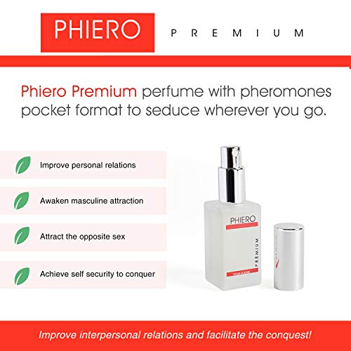 3 PHIERO Premium + la guía de seducción Perfume