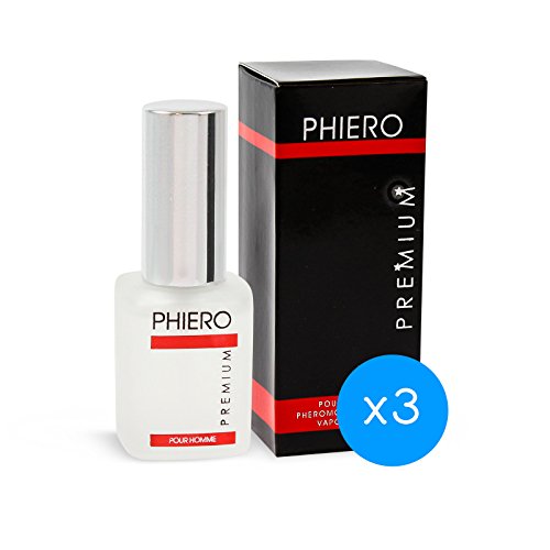 3 PHIERO Premium + la guía de seducción Perfume