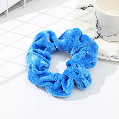 40 Piezas Scrunchies de Banda Velvet Elástico - FossenMA Banda de Pelo para Mujeres Chicas Elegante, Accesorios para el Cabello de Niñas Mujer