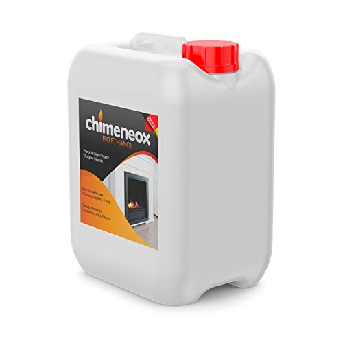 5L Bioetanol 96% de origen Vegetal para chimeneas - no humos