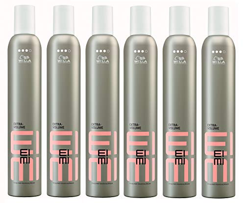 6 Extra Volume Eimi Wella Professionals Extra Fuerte Volumen Espuma para el cabello 500 ml