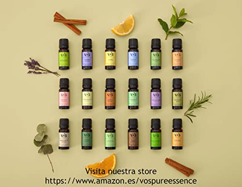 Aceite esencial de Lavanda - 100% Puro y natural - calma y sueño, regenerador y tonificante de la piel - 10ml