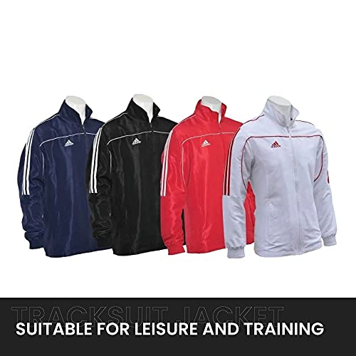 adidas Chaqueta Teamwear, Rojo, L, TR-40