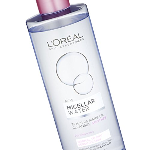 Agua micelar L 'Oreal Paris para piel sensible, normal y seca 400 ml