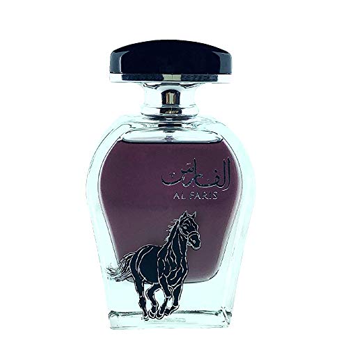 Al Faris 100 ml | Eau de Arabian Parfum | Almizcle bellamente perfumado | Especias y aroma floral (para hombres y mujeres) (Unisex)