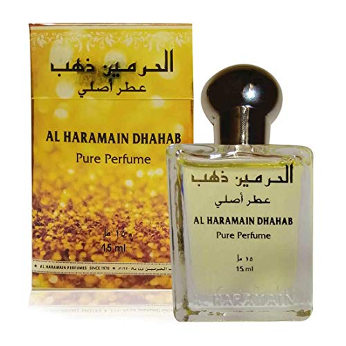 Al Haramain Perfumes Aceite de perfume Dhahab, 15 ml