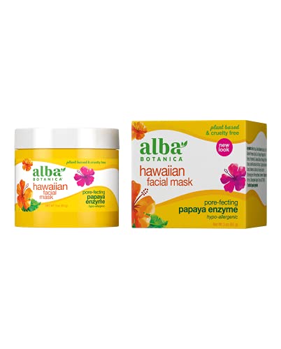 Alba Botanica Hawaiian, Papaya Enzyme Facial Mask, 3 Ounce by Alba Botanica