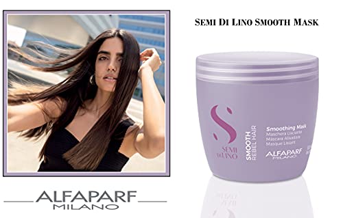 AlfaParf Semi Di Lino Smooth Smoothing Mask 500 Ml