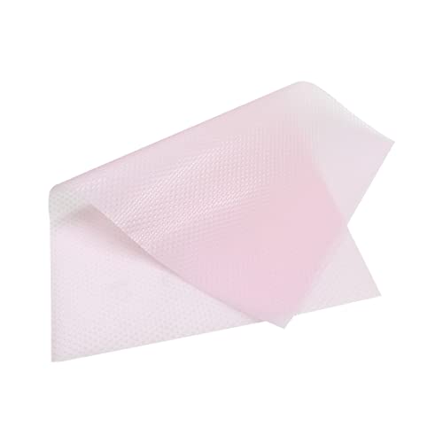 Alfombrillas de Refrigerador Alfombrilla Impermeable para Frigorífico—Alfombrillas para Cajones Cocina,Alfombrilla Multifuncional Antideslizante, Lavable, Reutilizable, 4 Piezas, Rosa.