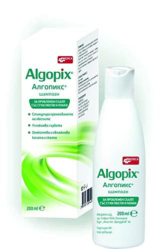 Algopix Champú para seborrea con microalgas verdes, ácido salicílico y alquitrán de enebro 200g