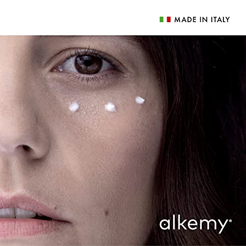 ALKEMY Crema Contorno de Ojos – Cosmética natural - para Bolsas debajo de los ojos y Ojeras – efecto Botox-like con Ácido Hialurónico - Crema Antiarrugas Dermatológicamente Testado – LIFT EYE SERUM