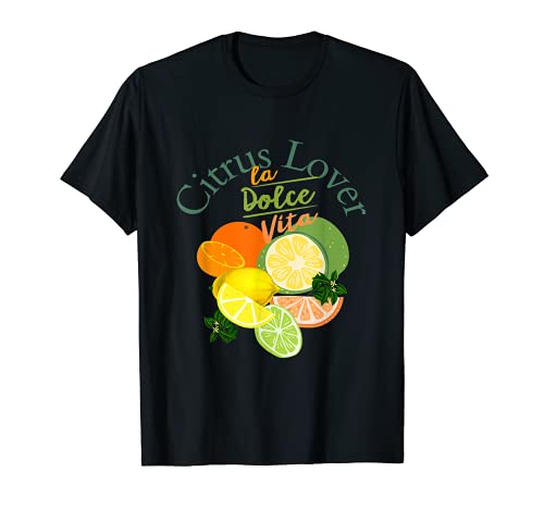 Amante de los cítricos, la Dolce Camiseta