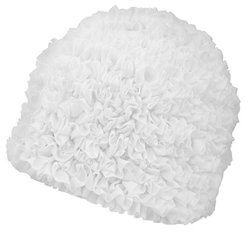 Aqua-Speed - Aqua Damas Velocidad Gorro de baño Gorro de baño Gorro de baño de la Colmena 05, Blanco