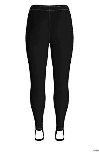 ARENA W Caroline Team Tights, Mujer, Black/White/Black, XS