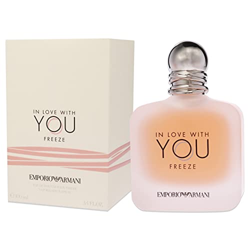 Armani, GIORGIO IN LOVE WITH YOU EAU DE PARFUM FREEZE 100ML VAPORIZADOR Unisex adulto, Negro, Único