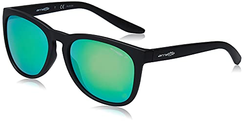 Arnette 0AN4227 01/1I 57 Gafas de Sol, Negro (Matte Black/Polardarkgreymirrorgreen), Unisex Adulto