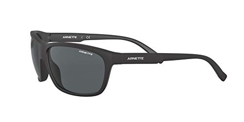 Arnette 0AN4263 Gafas, Negro Mate/Gris Oscuro, 63 para Hombre