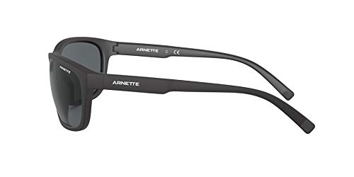 Arnette 0AN4263 Gafas, Negro Mate/Gris Oscuro, 63 para Hombre