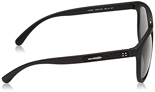 ARNETTE Tigard Gafas de sol, Matte Black, 55 para Hombre