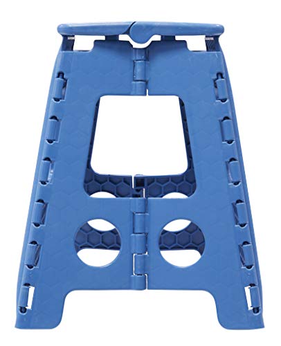 Arregui TB-039-A Taburete Plegable Multiuso, 39 cm de altura, azul