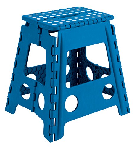 Arregui TB-039-A Taburete Plegable Multiuso, 39 cm de altura, azul