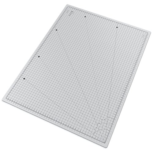 Arteza Base de corte autorreparable para cuchilla circular, Tamaño A2 60 x 45 cm (3 mm de grosor), Alfombrilla de doble cara para costura, Plancha de corte para medir en centímetros