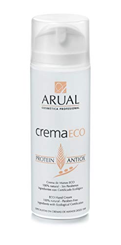 ARUAL Crema De Manos Eco, Único, Almond, 150 Gramo