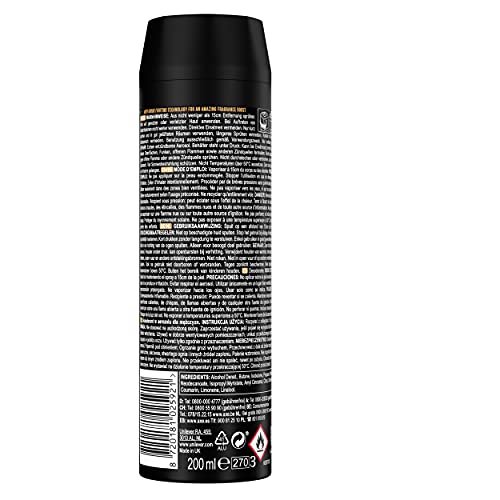 Axe Dark Temptation Rock Desodorante - 200 ml - Pack de 6