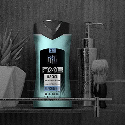 Axe - Gel de ducha Ice Cool 250 ml - Pacquete de 6