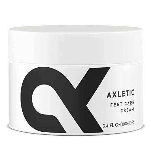 AXLETIC Crema para Pies Deportiva - Crema Urea para Deporte Extra Hidratante y Antiinflamatoria - Crema Pies con Aloe Vera para Prevenir Picazón - Tratamiento Crema Pies Secos y Agrietados, 100 ml