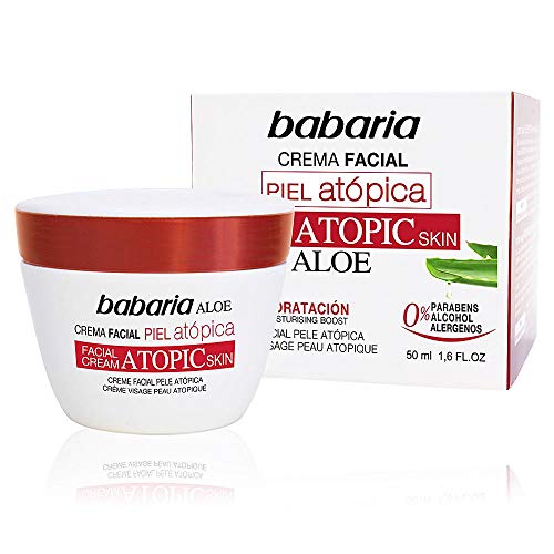 Babaria- Crema facial piel atópica- 50 ml