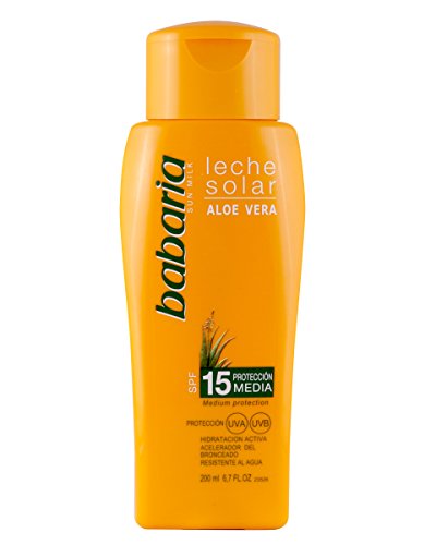 Babaria Leche Solar Aloe Vera SPF 15-232 gr