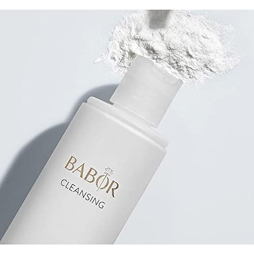 BABOR CLEANSING Enzyme Cleanser para pieles mixtas, grasas y con imperfecciones, Polvo limpiador y exfoliante enzimático, Con vitamina C, 1 x 75 g