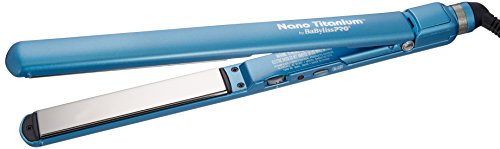 BaByliss Pro BABNT3072 Nano Titanium-Plated Ultra-Thin Straightening Iron, 1 Inch by BaBylissPRO