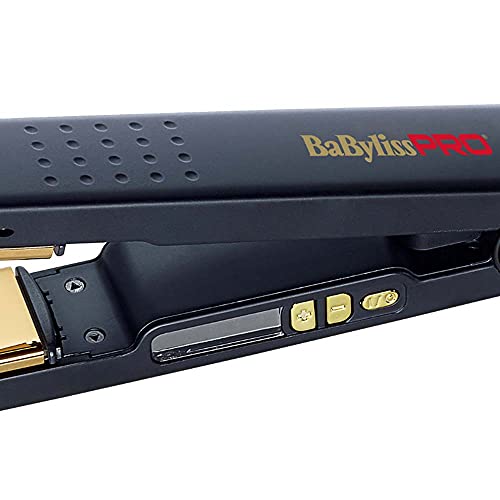 BaByliss PRO Plancha Profesional Iónica de Titanio 230°C BAB3091BKTE Alisado brasileño