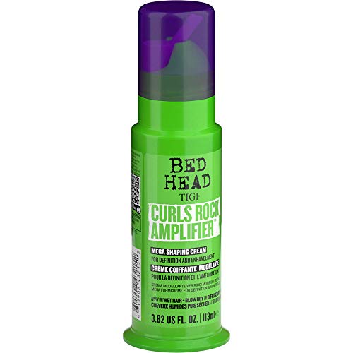 BED HEAD by TIGI - Curls Rock, crema voluminizadora para pelo rizado para unos rizos definidos, 113 ml