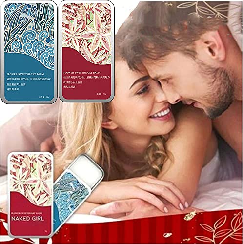 Bellunamoon Romance Pheromone Perfume - Solid Balm Parfum - Men's Spray Pheromone Attraction Perfume for Women Unisex (Red)