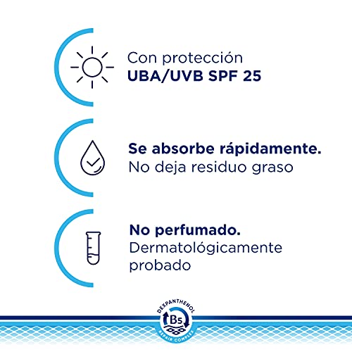 BEPANTHOL Derma Nutritiva Crema Facial Hidratante De Día Con Spf25, Piel Seca Y Sensible, 50 Mililitro