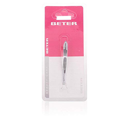 Beter Tweezers With Straight Tip Chrome Plated 1 Pz