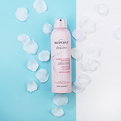 Biopoint Crema corporal Express Spray suavizante, suavidad intensa e hidratación instantánea – 200 ml