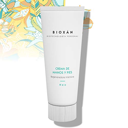 BIOXÁN | Crema de Manos y Pies Antiedad 75 ml | Crema Hidratante Reparadora | Ingredientes de Origen Natural | Loción Hidratante para Pies y Manos | Skin Health | Cosmética Natural