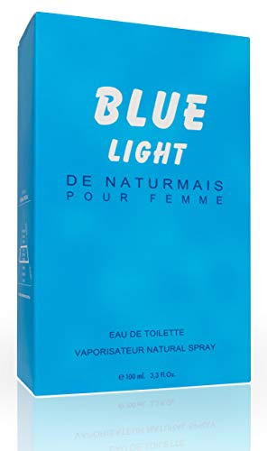 Blue Light Mujer Eau De Toilette 100 ml. Compatible con Eau De Parfum Light Blue Mujer, Perfumes Imitaciones Mujer