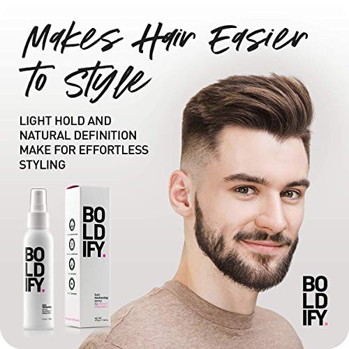 BOLDIFY Hair Thickening Spray - Instantly Thickens and Adds Huge Volume and Body to Fine, Thin and Thinning Hair - The Best Hair Thickener for Women and Men - 4 Ounce by BOLDIFY