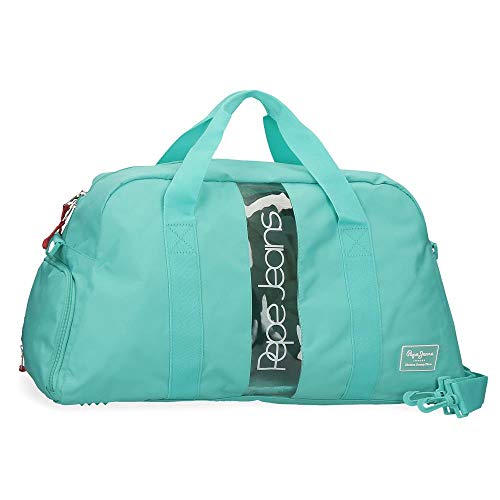 Bolsa de Viaje Pepe Jeans Darienne, Verde, 55x30x22 cms