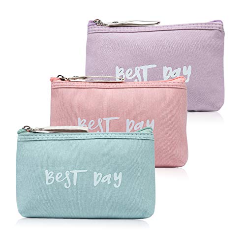 Bolsas de Aseo, Comius Sharp 3 Piezas Bolsa de Almacenamiento Portátil, Bolsa de Cosméticos con Estampado de Alfabeto para Cosméticos de Mujer, Almacenamiento de Viaje (Rosa, Azul, Morado) (01)