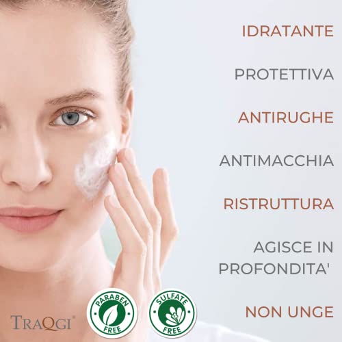 BOREZIA Crema Facial Hidratante Antiarrugas BIO Contorno de Ojos GRATIS 5 ml Baba de Caracol Puro, Ácido Hialurónico, Manchas Antiedad Mujer y Hombre, Cicatrices de Acné en Cuello y Escote