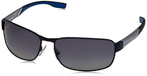 Boss 0569/P/S WJ 2HT Gafas de Sol, Azul (Bluette Mtblpld/Grey SF Pz), 65 Unisex-Adulto