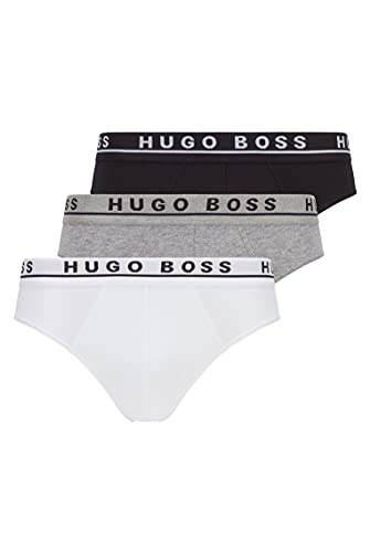 BOSS 3P Stretch-Cotton Briefs Bóxer, Multicolor (Miscellaneous 999), XXL (Pack de 3) para Hombre