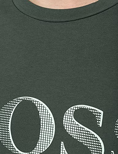 BOSS Camiseta RN, Verde (Dark Green 304), XS para Hombre