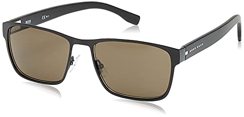 BOSS Hugo 0561/N/S Gafas de Sol, Matte Black, 57 para Hombre